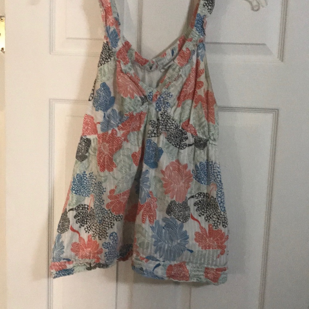 Charlotte Russe tie back tank